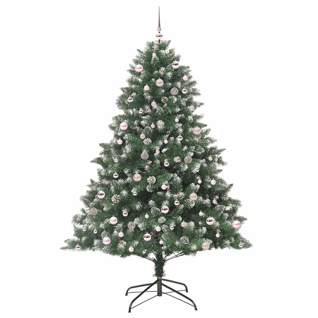 Sapin de Noël artificiel avec 300 LED Vert 160 x 160 x 240 cm - XIOS