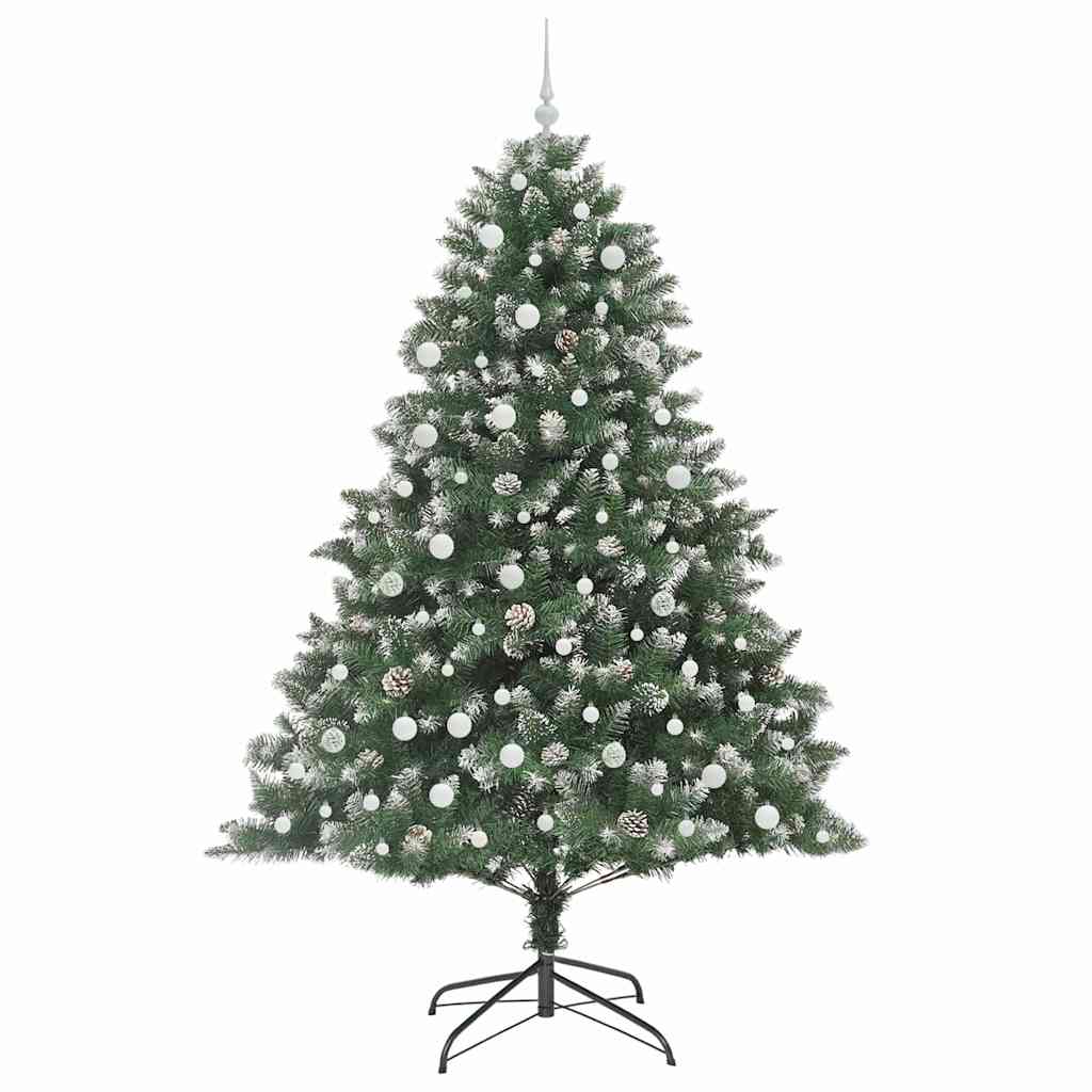 Sapin de Noël artificiel avec 300 LED Vert 160 x 160 x 240 cm - XIOS