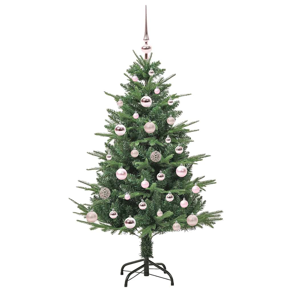 Sapin de Noël artificiel pré-éclairé avec set de boules Vert - XIOS