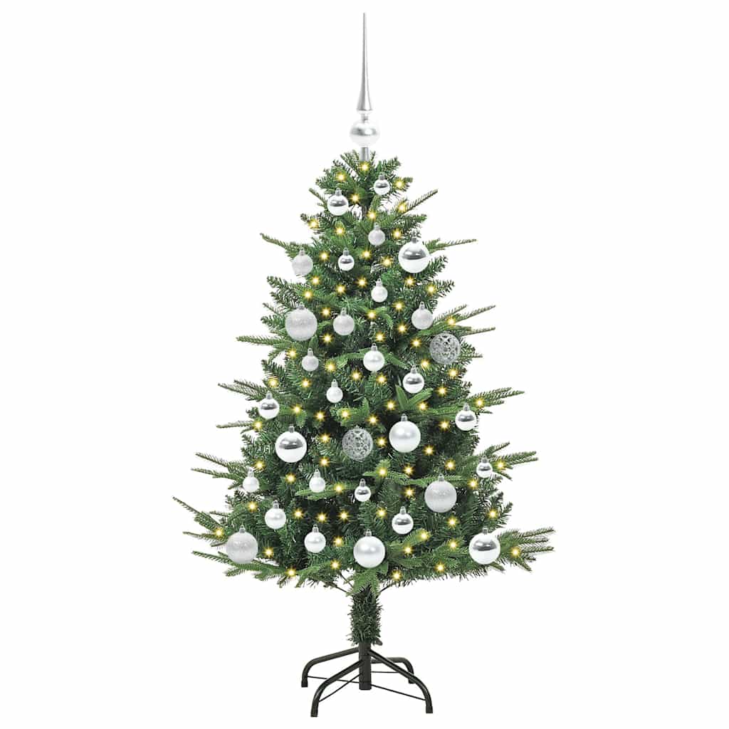 Sapin de Noël artificiel pré-éclairé avec set de boules Vert - XIOS