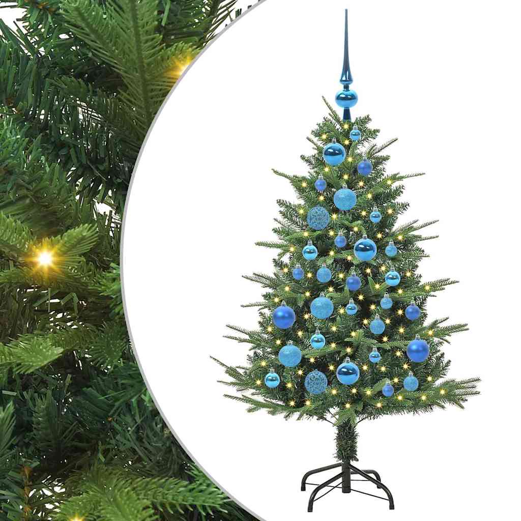 Sapin de Noël artificiel pré-éclairé avec set de boules Vert - XIOS