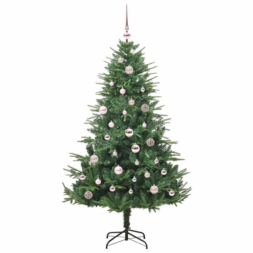 Sapin de Noël artificiel pré-éclairé avec set de boules Vert - XIOS