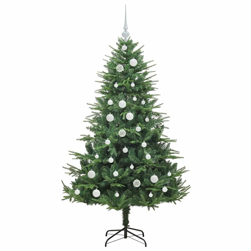 Sapin de Noël artificiel pré-éclairé avec set de boules Vert - XIOS