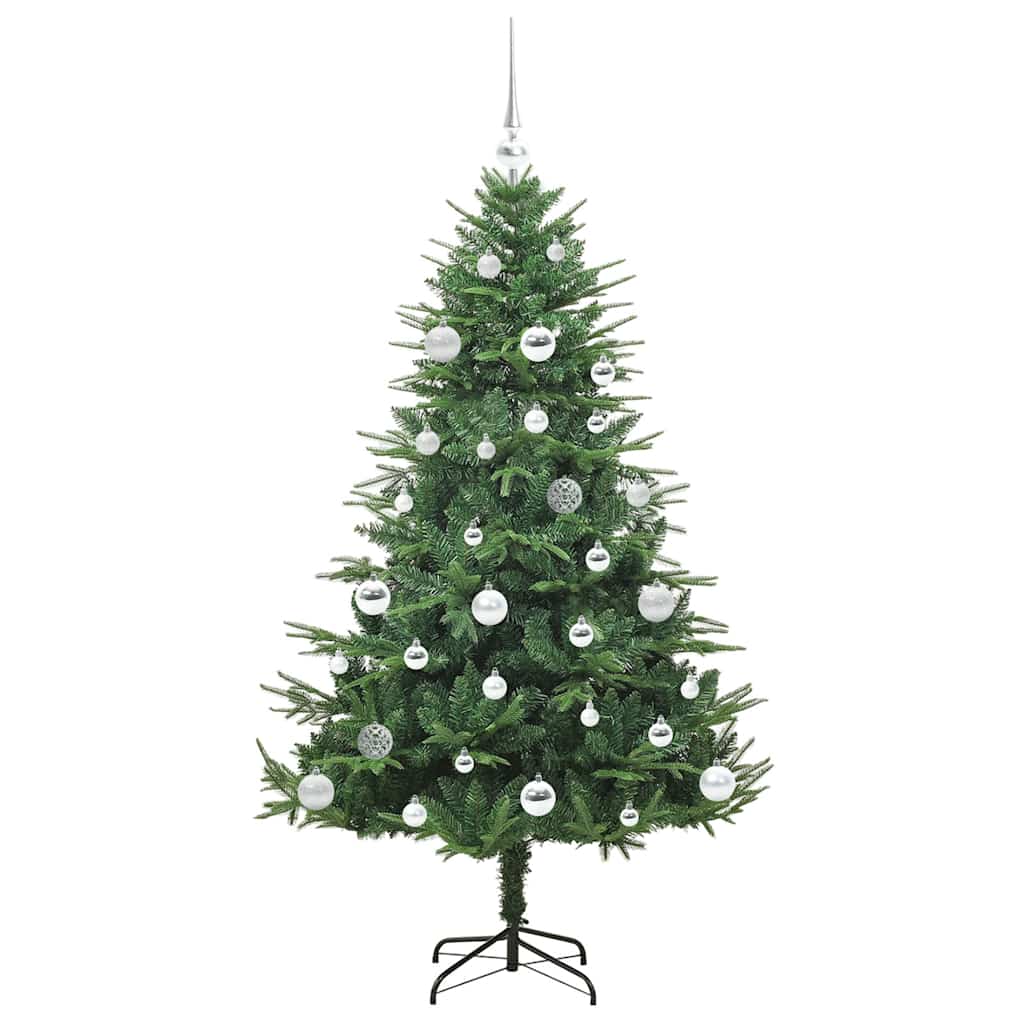 Sapin de Noël artificiel pré-éclairé avec set de boules Vert - XIOS