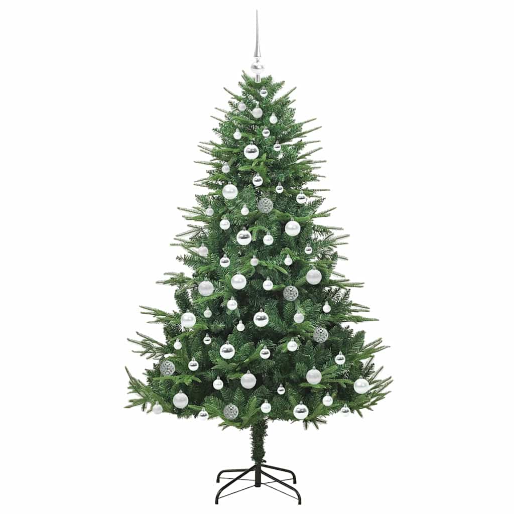 Sapin de Noël artificiel pré-éclairé avec set de boules Vert - XIOS