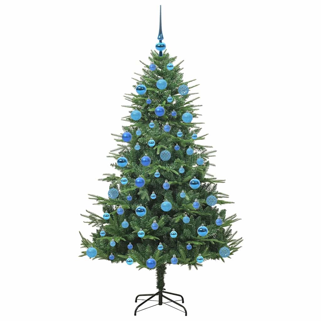 Sapin de Noël artificiel pré-éclairé avec set de boules Vert - XIOS