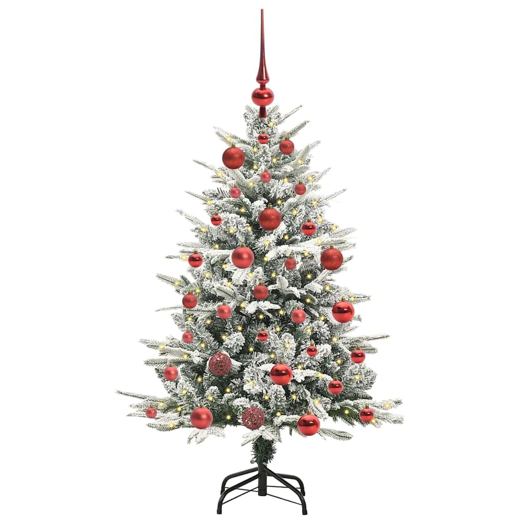 Sapin de Noël artificiel pré-éclairé avec set de boules Vert - XIOS