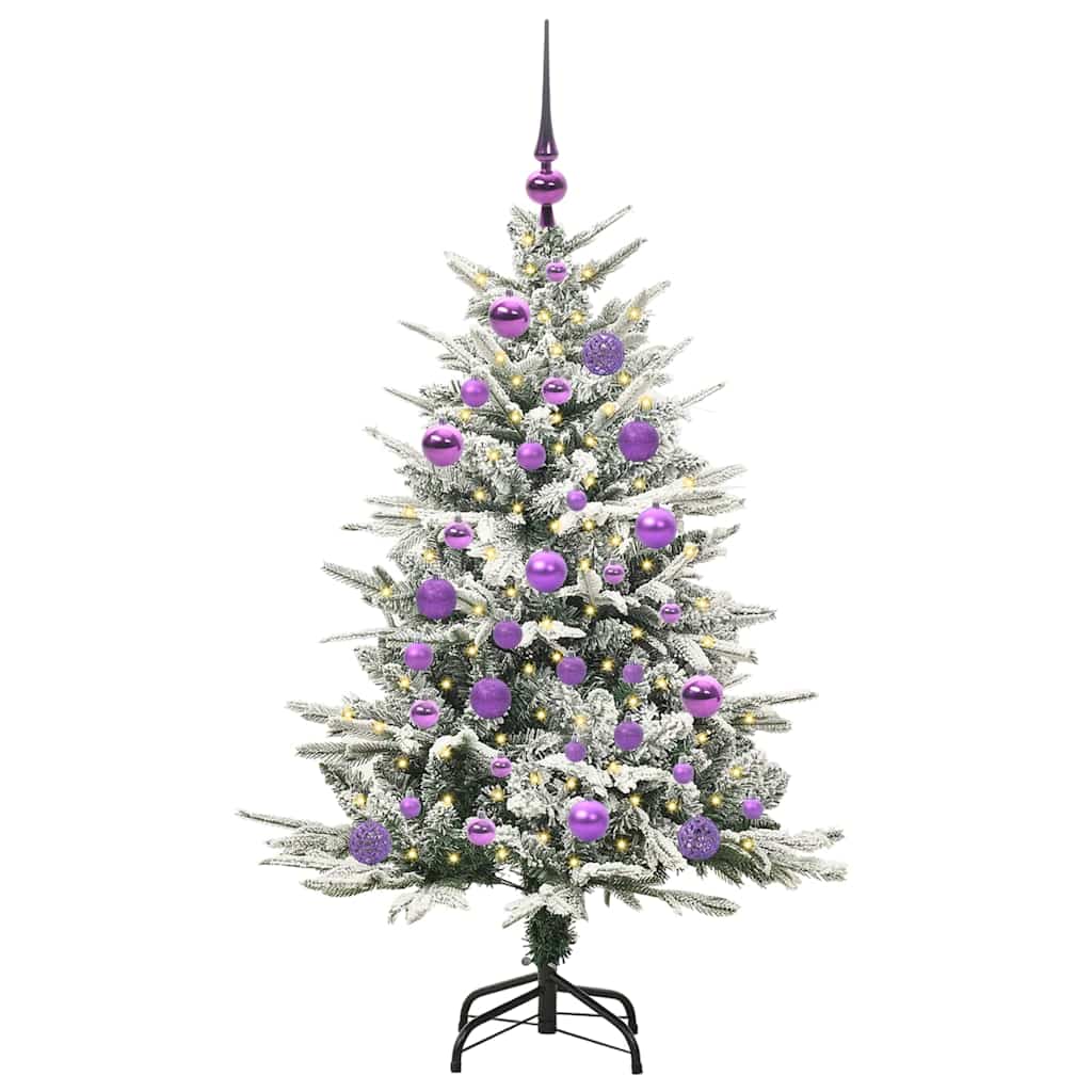 Sapin de Noël artificiel pré-éclairé avec set de boules Vert - XIOS