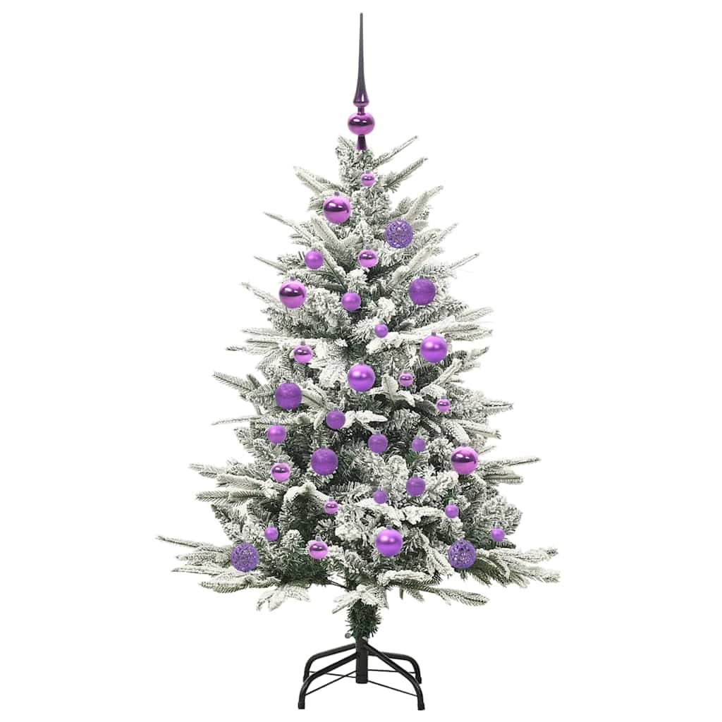 Sapin de Noël artificiel pré-éclairé avec set de boules Vert - XIOS