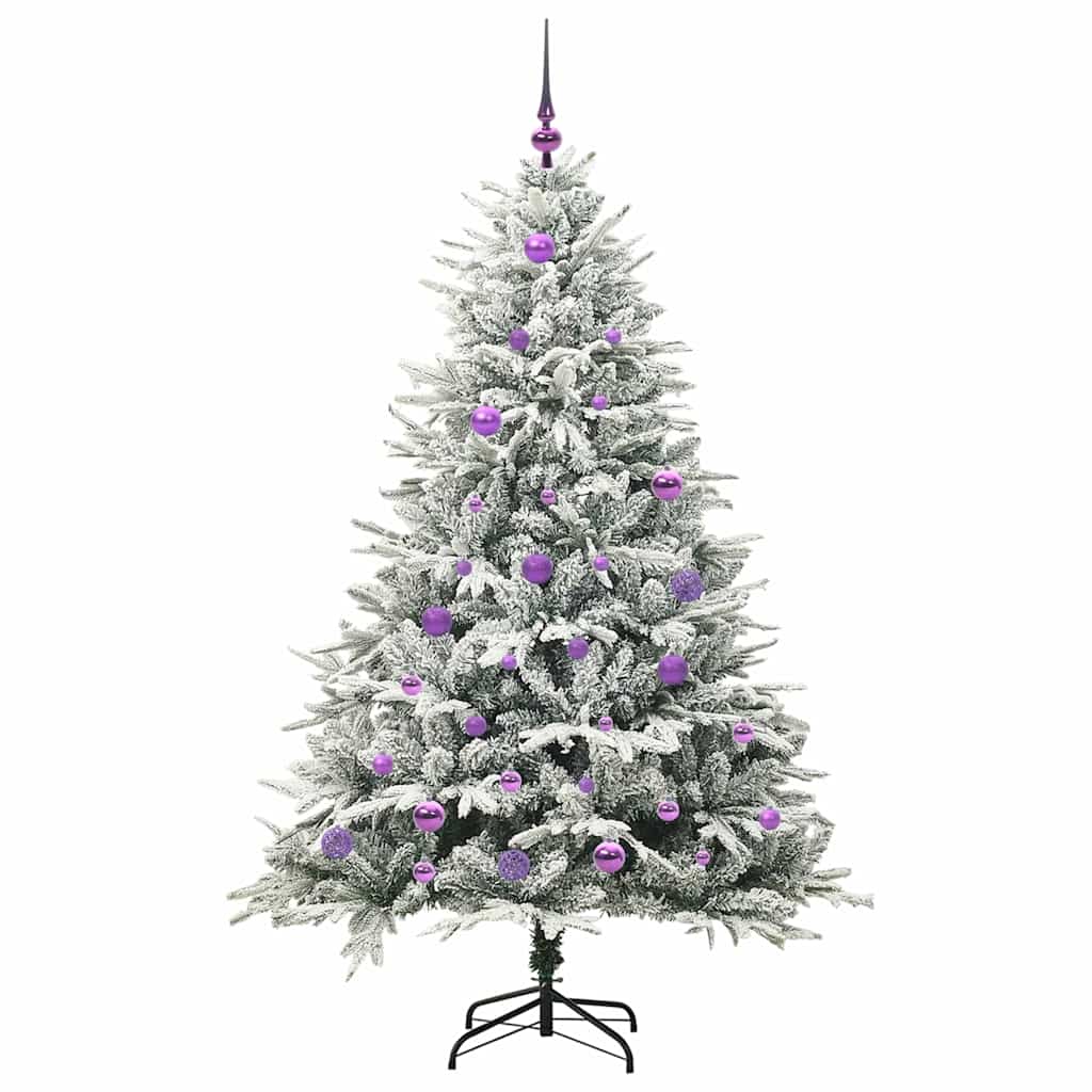 Sapin de Noël artificiel pré-éclairé avec set de boules Vert - XIOS