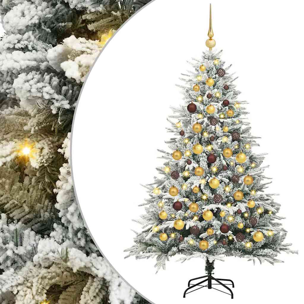 Arbre de Noël artificiel pré-éclairé avec ensemble de boules - XIOS