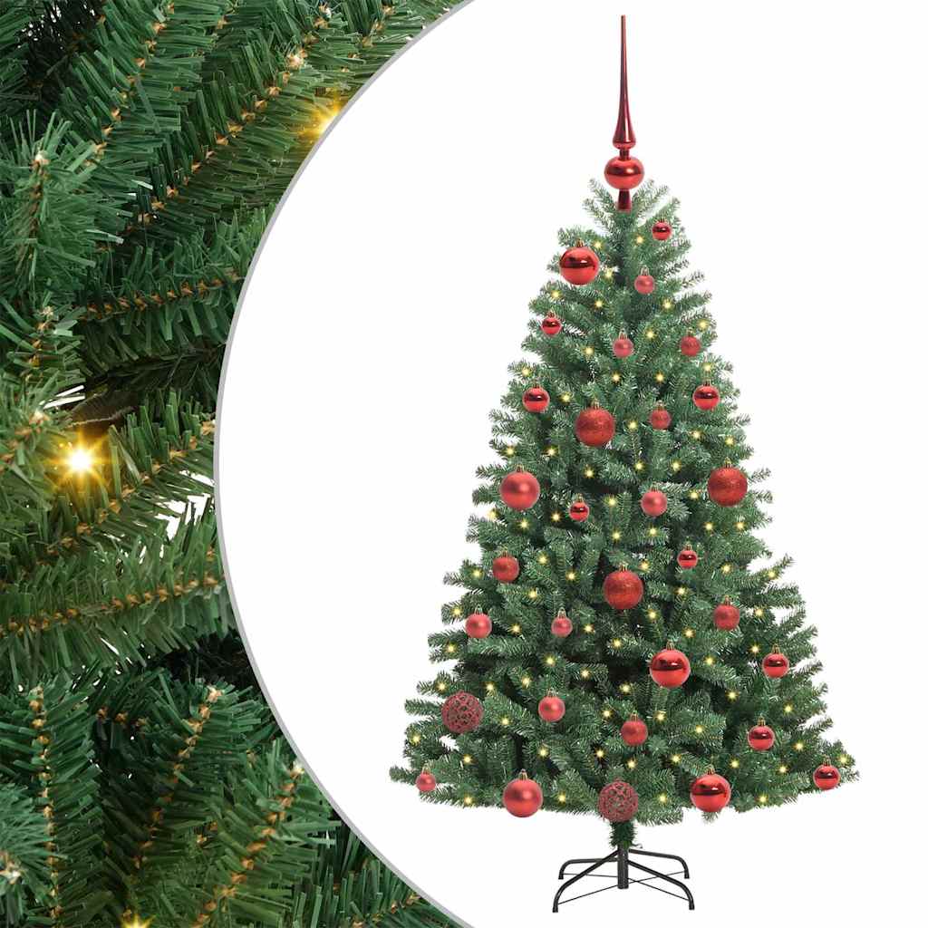 Sapin de Noël Artificiel à Branches Articulées Vert 120 cm - XIOS