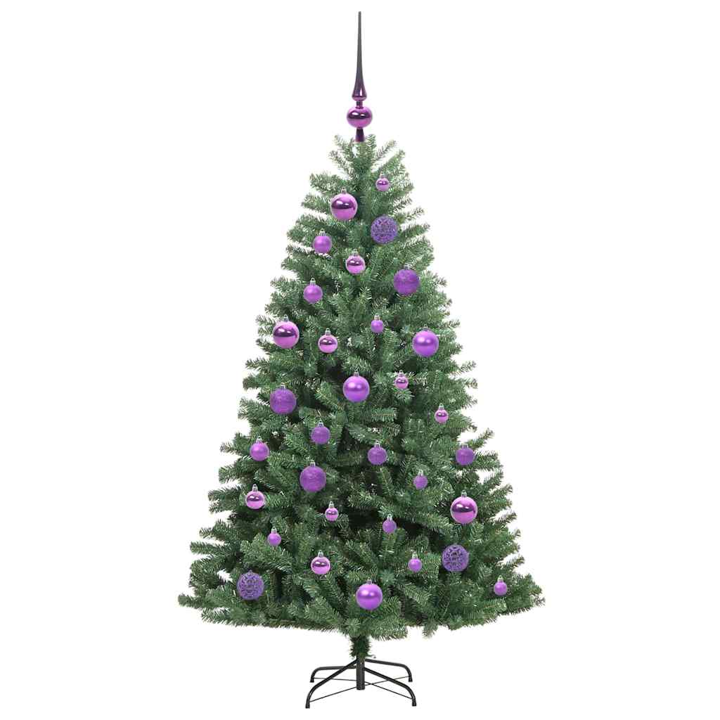 Sapin de Noël Artificiel à Branches Articulées Vert 120 cm - XIOS