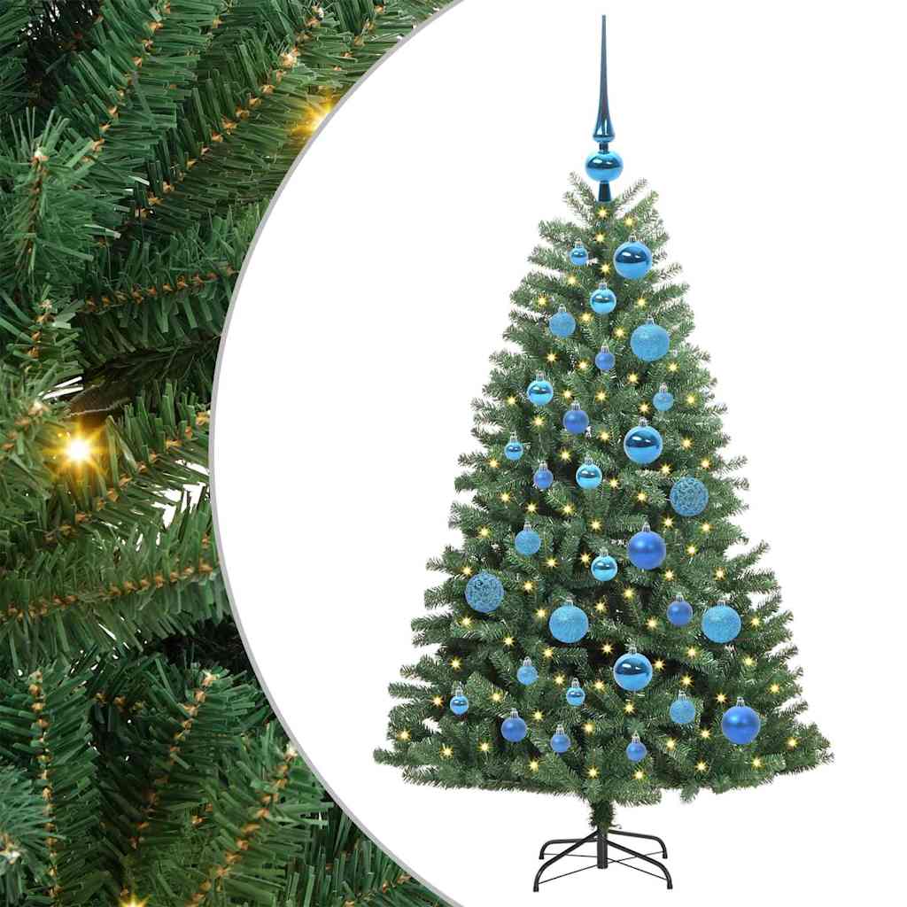 Sapin de Noël Artificiel à Branches Articulées Vert 120 cm - XIOS