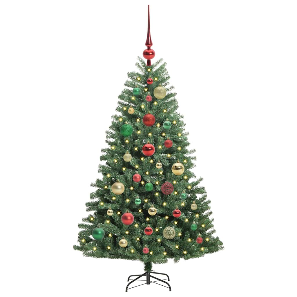 Sapin de Noël Artificiel à Branches Articulées Vert 120 cm - XIOS