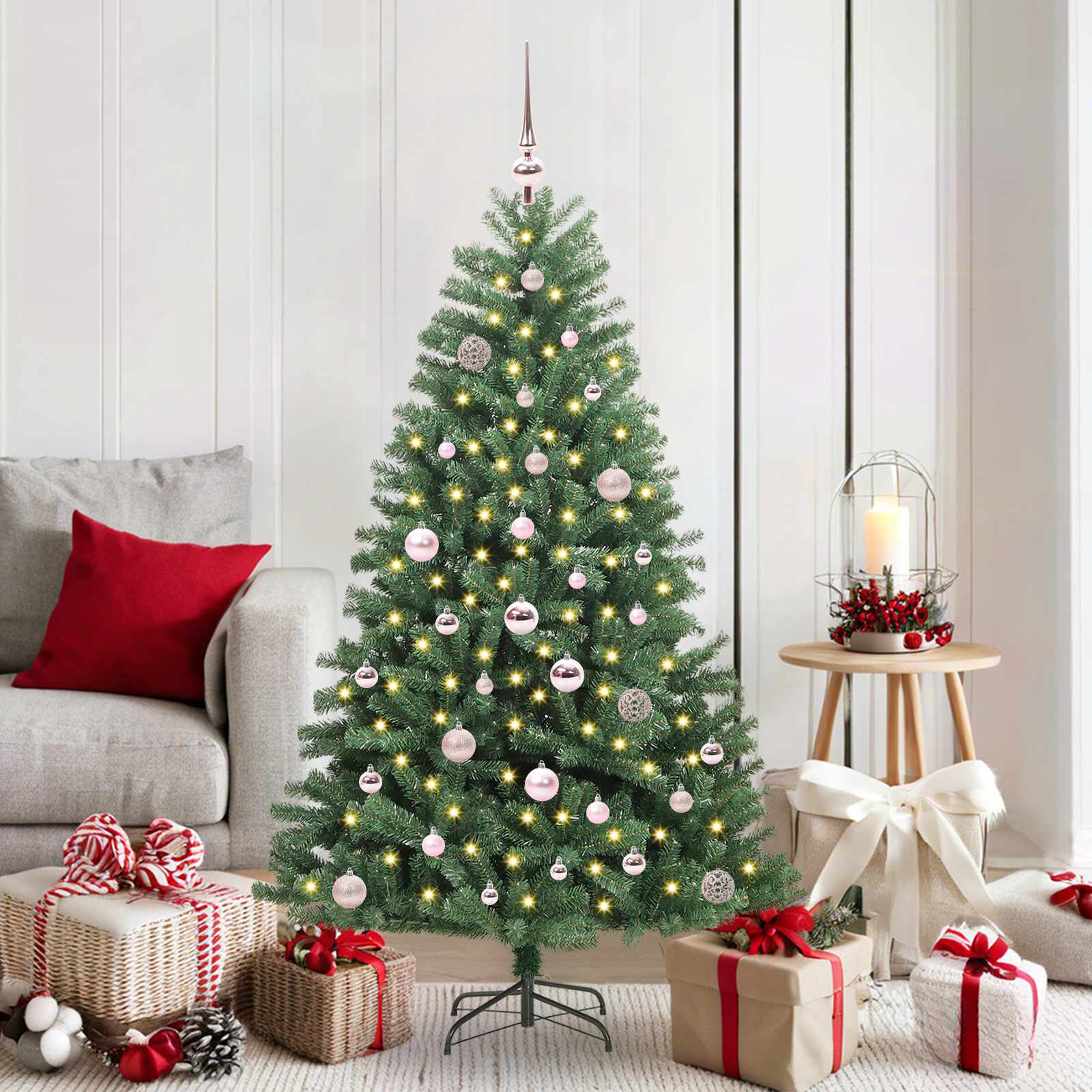 Sapin de Noël Artificiel à Branches Articulées Vert 150 cm - XIOS