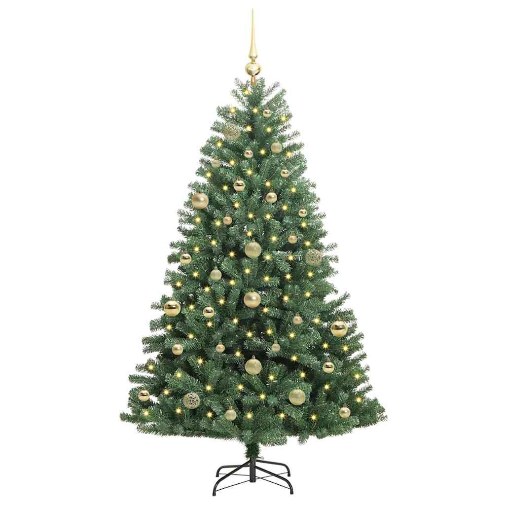 Sapin de Noël Artificiel à Branches Articulées Vert 150 cm - XIOS