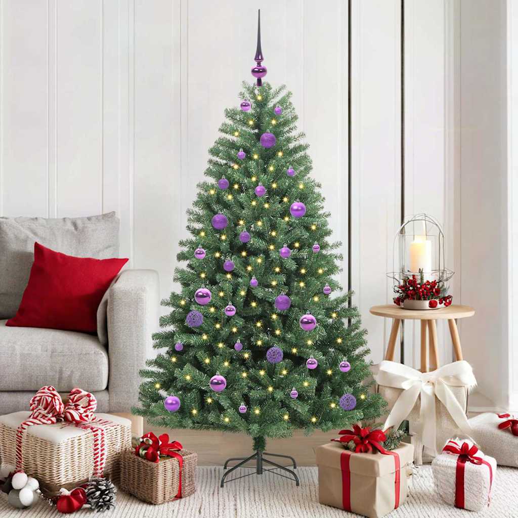 Sapin de Noël Artificiel à Branches Articulées Vert 150 cm - XIOS