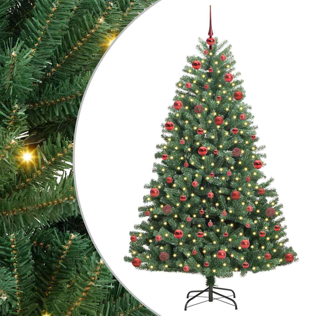 Sapin de Noël Artificiel à Branches Articulées Vert 180 cm - XIOS