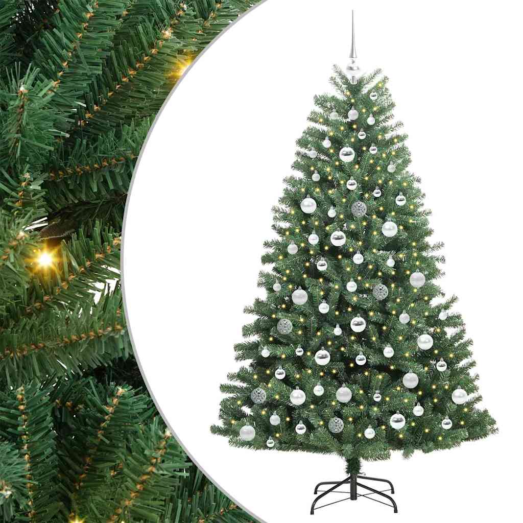 Sapin de Noël Artificiel à Branches Articulées Vert 180 cm - XIOS