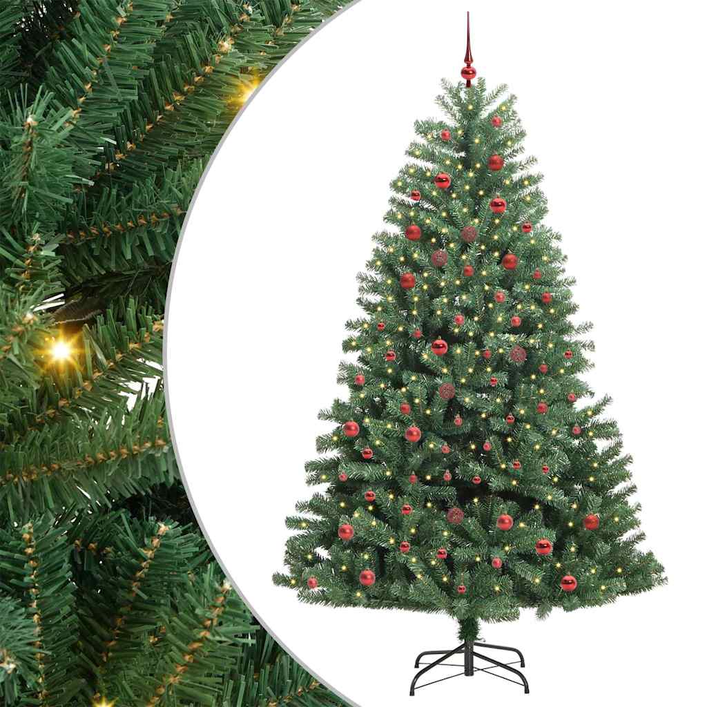 Sapin de Noël Artificiel à Branches Articulées Vert 210 cm - XIOS