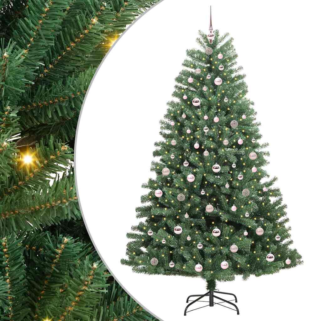 Sapin de Noël Artificiel à Branches Articulées Vert 210 cm - XIOS
