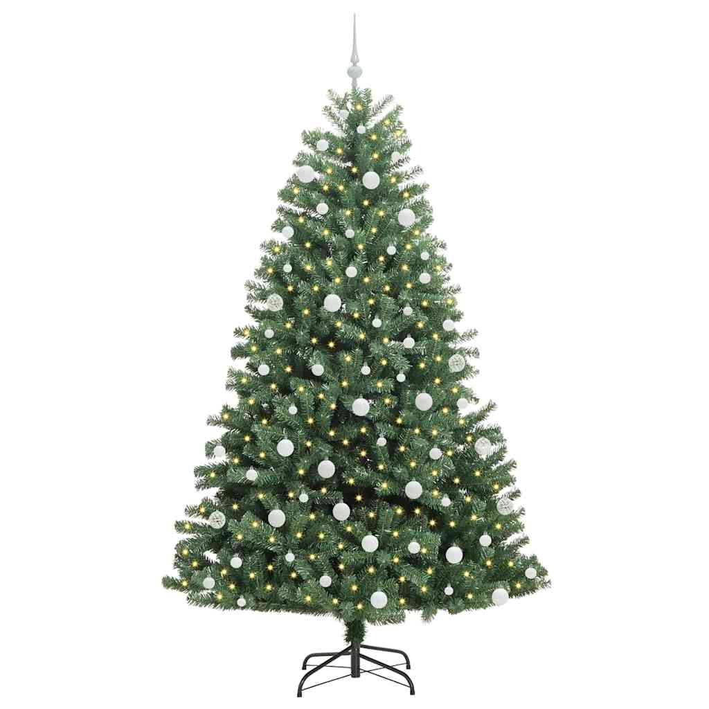 Sapin de Noël Artificiel à Branches Articulées Vert 210 cm - XIOS