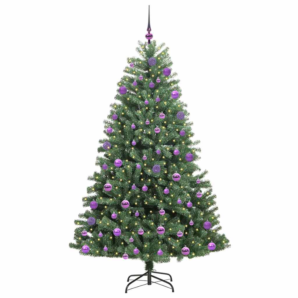 Sapin de Noël Artificiel à Branches Articulées Vert 210 cm - XIOS