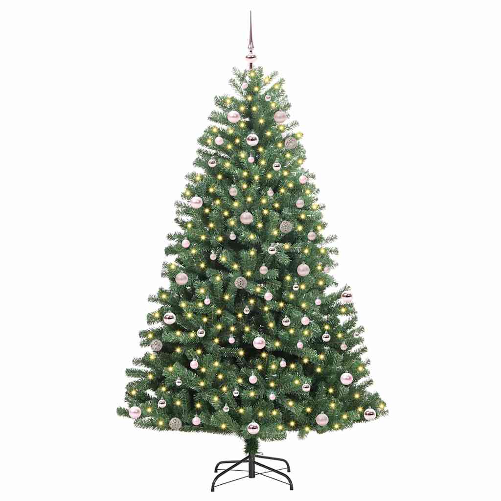 Sapin de Noël Artificiel à Branches Articulées Vert 240 cm - XIOS