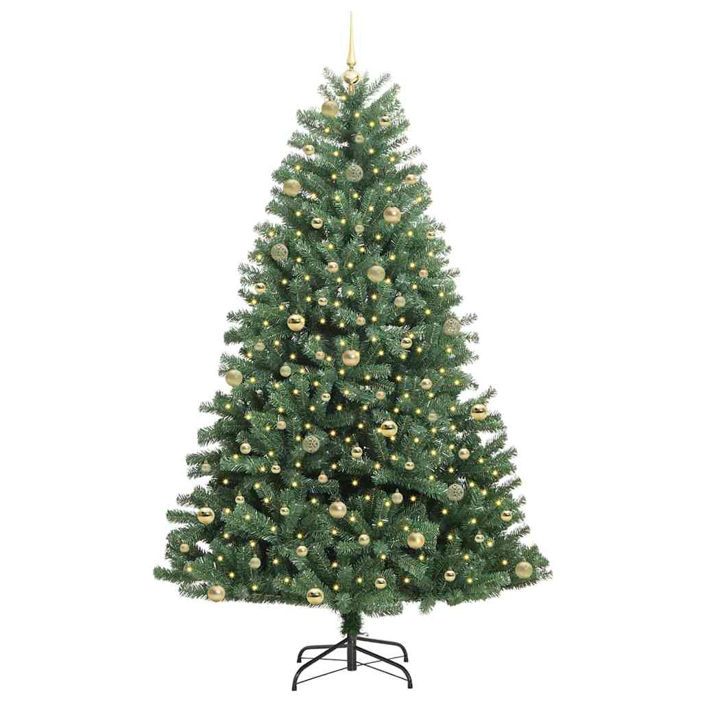 Sapin de Noël Artificiel à Branches Articulées Vert 240 cm - XIOS