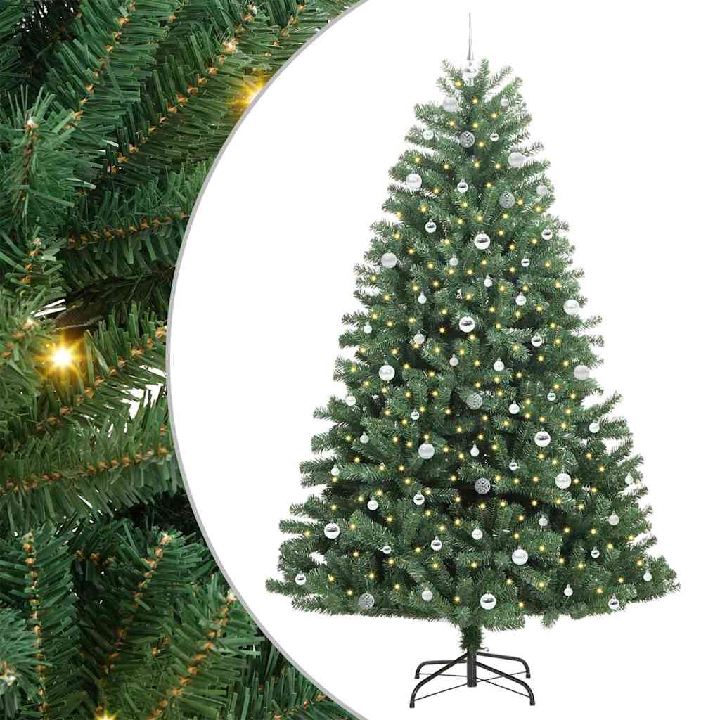 Sapin de Noël Artificiel à Branches Articulées Vert 240 cm - XIOS