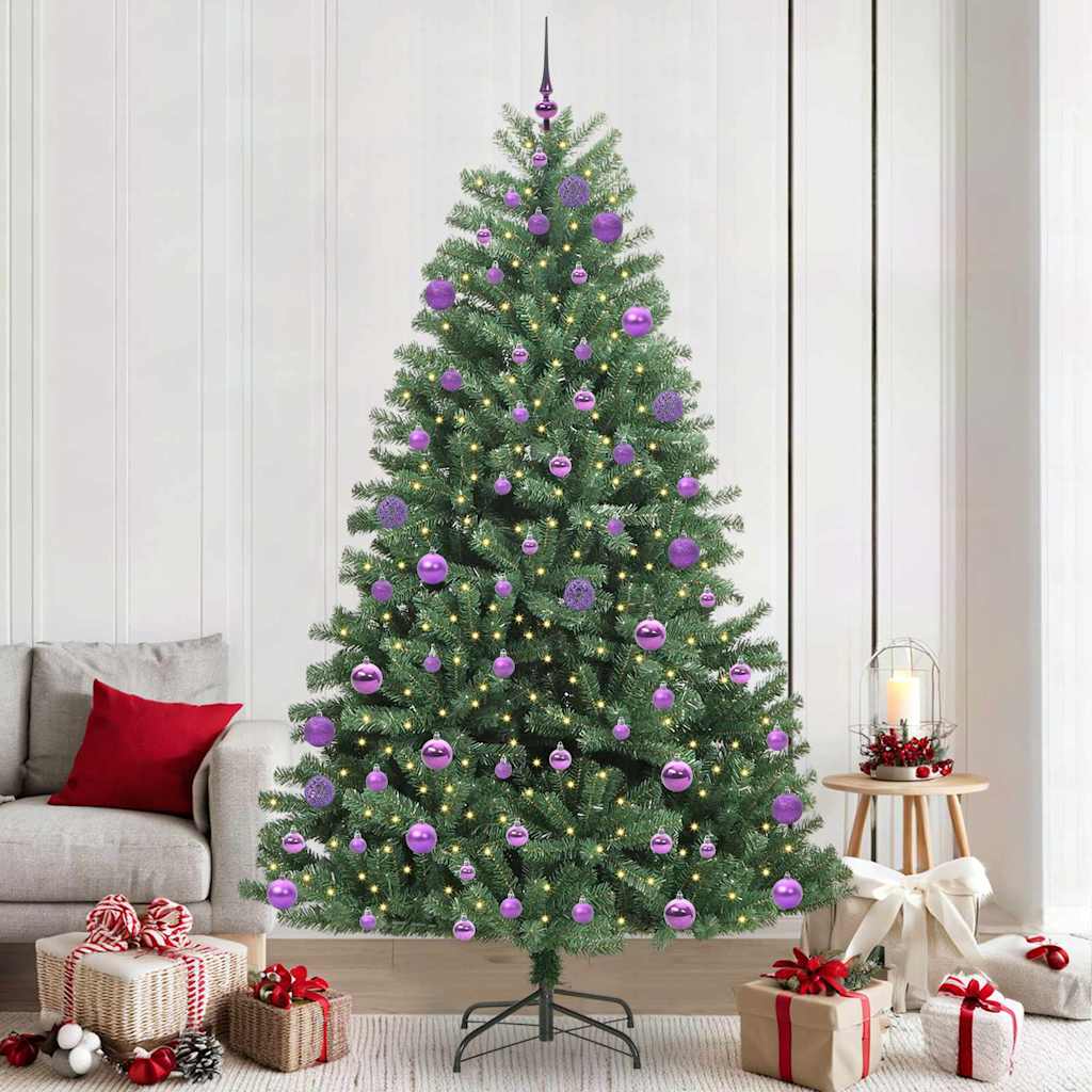 Sapin de Noël Artificiel à Branches Articulées Vert 240 cm - XIOS