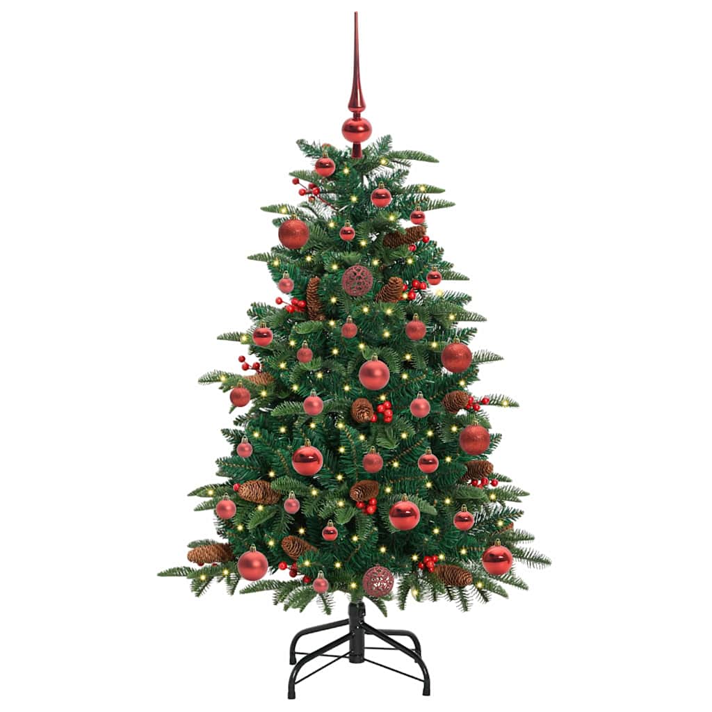 Sapin de Noël artificiel Vert 120 cm PVC, métal et plastique - XIOS