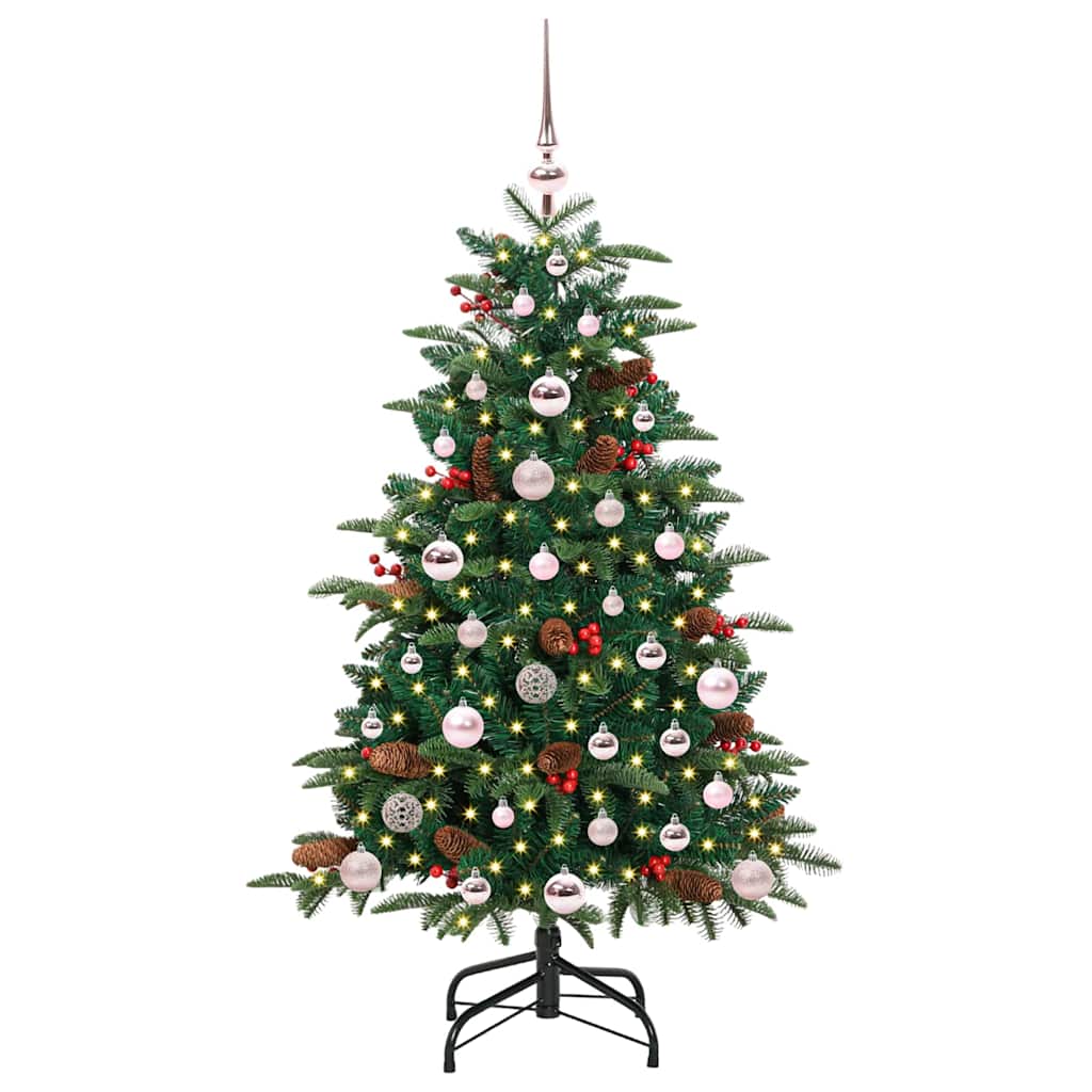 Sapin de Noël artificiel Vert 120 cm PVC, métal et plastique - XIOS