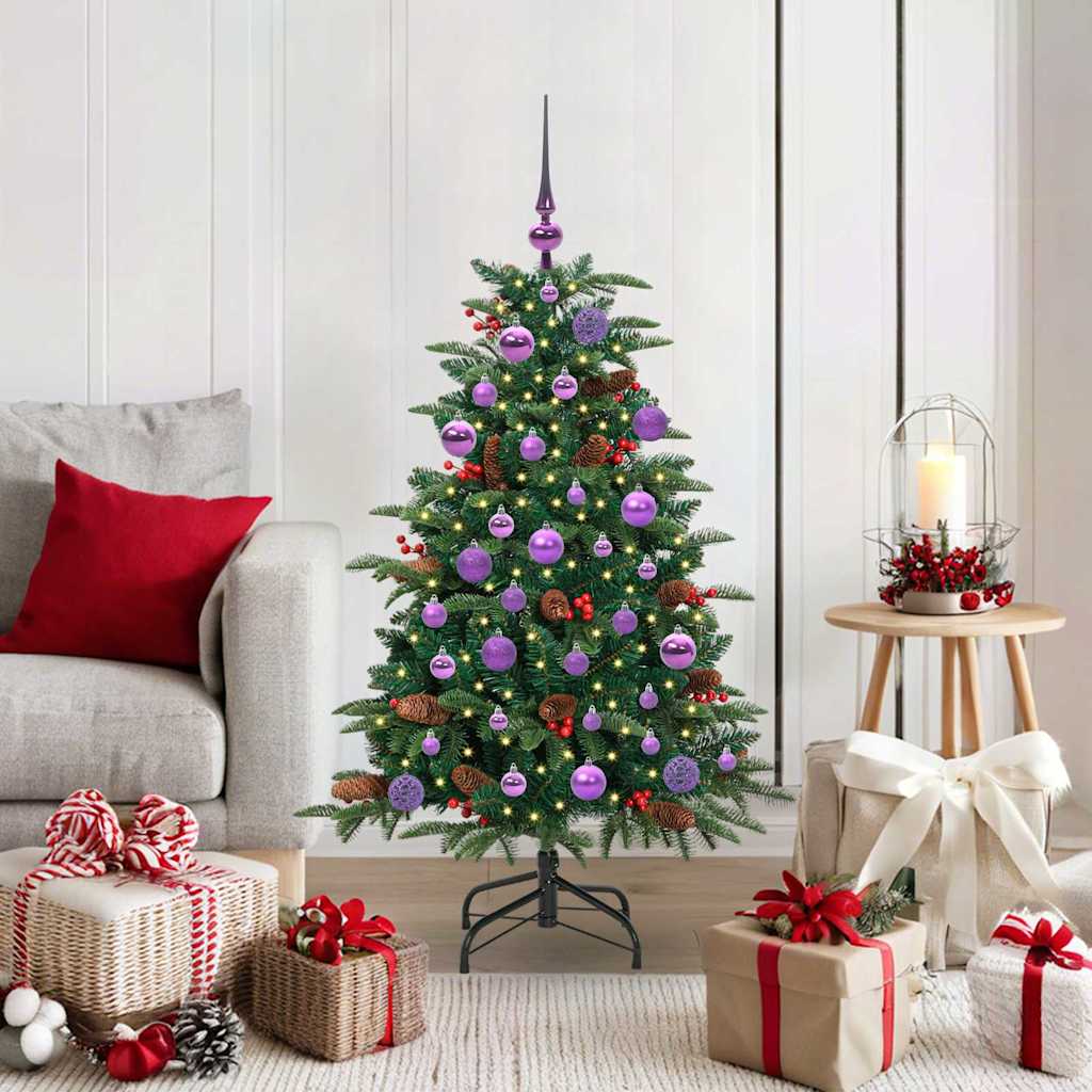 Sapin de Noël artificiel Vert 120 cm PVC, métal et plastique - XIOS