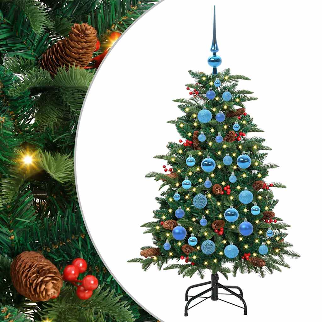 Sapin de Noël artificiel Vert 120 cm PVC, métal et plastique - XIOS