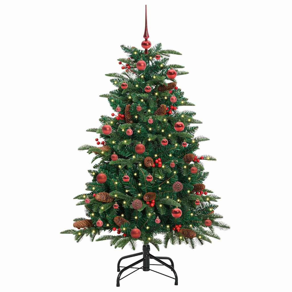 Sapin de Noël artificiel Vert 150 cm PVC, métal et plastique - XIOS