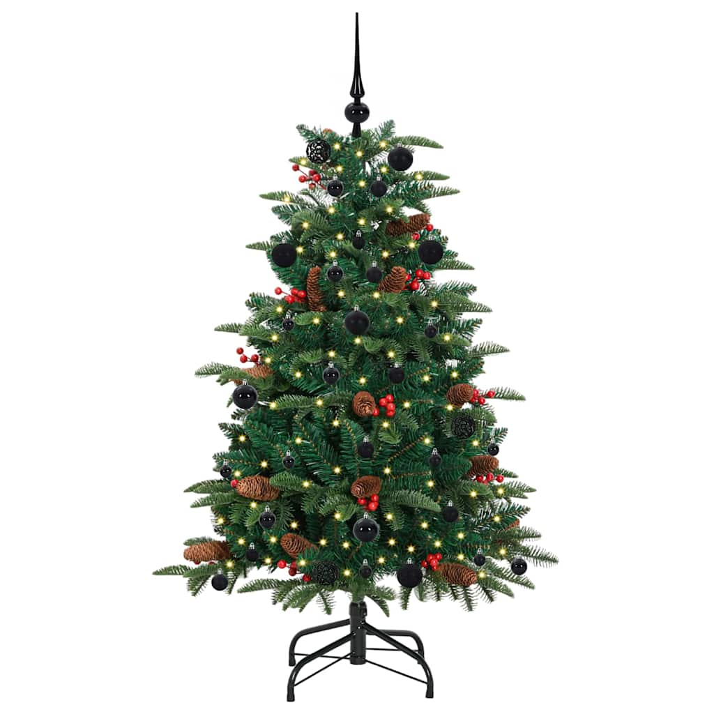 Sapin de Noël artificiel Vert 150 cm PVC, métal et plastique - XIOS