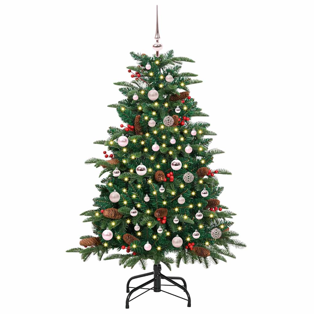 Sapin de Noël artificiel Vert 150 cm PVC, métal et plastique - XIOS