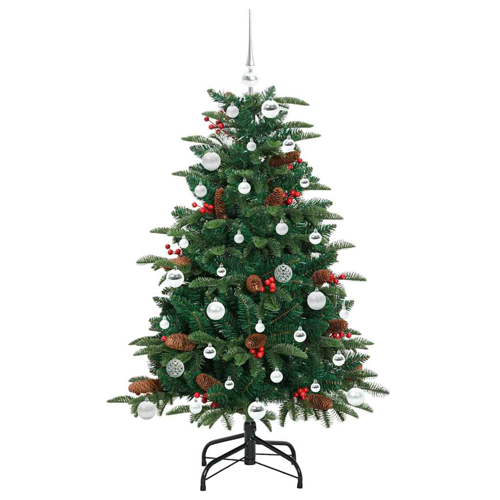 Sapin de Noël artificiel Vert 150 cm PVC, métal et plastique - XIOS