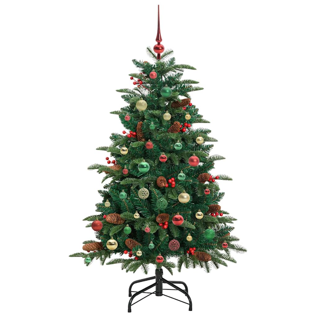 Sapin de Noël artificiel Vert 150 cm PVC, métal et plastique - XIOS