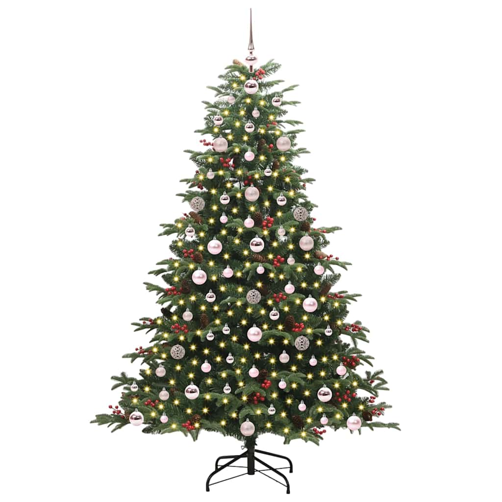 Sapin de Noël artificiel Vert 180 cm PVC, métal et plastique - XIOS