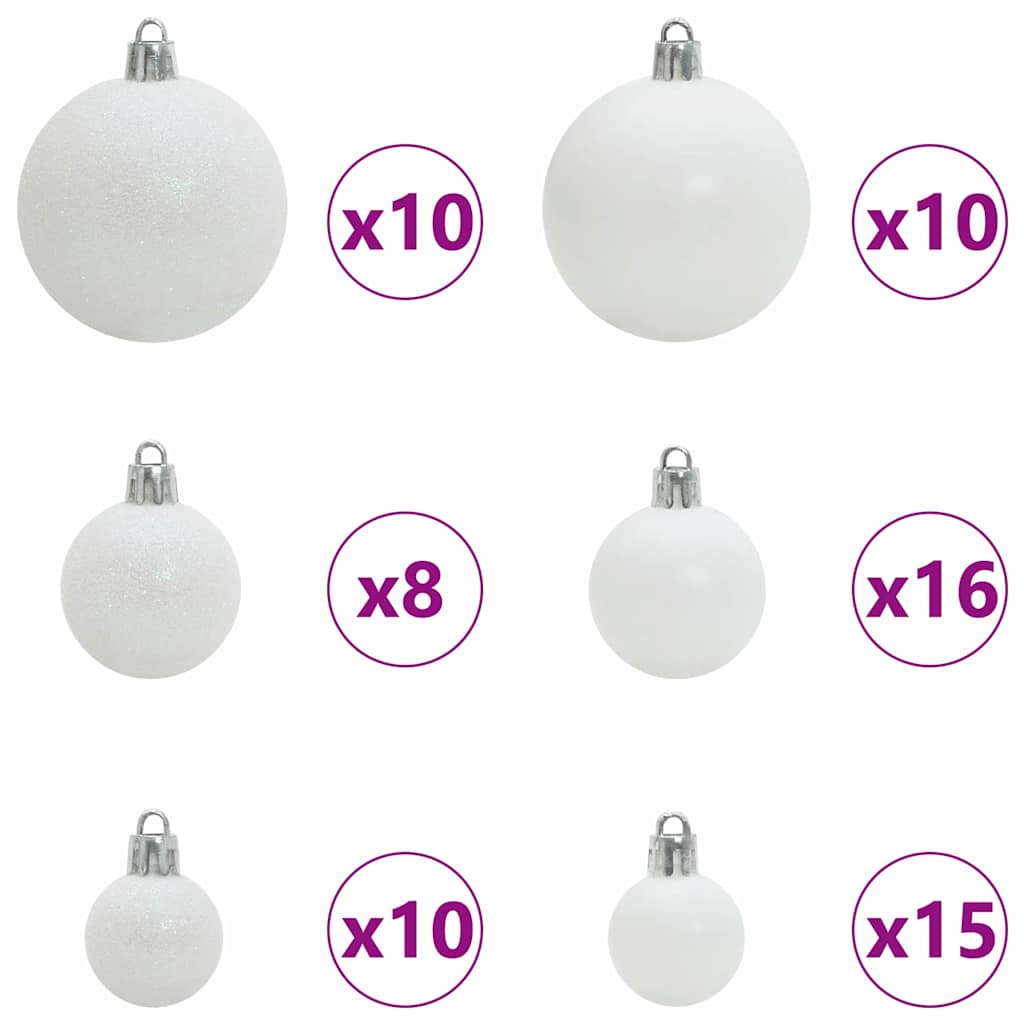 Sapin de Noël artificiel Vert 180 cm PVC, métal et plastique - XIOS