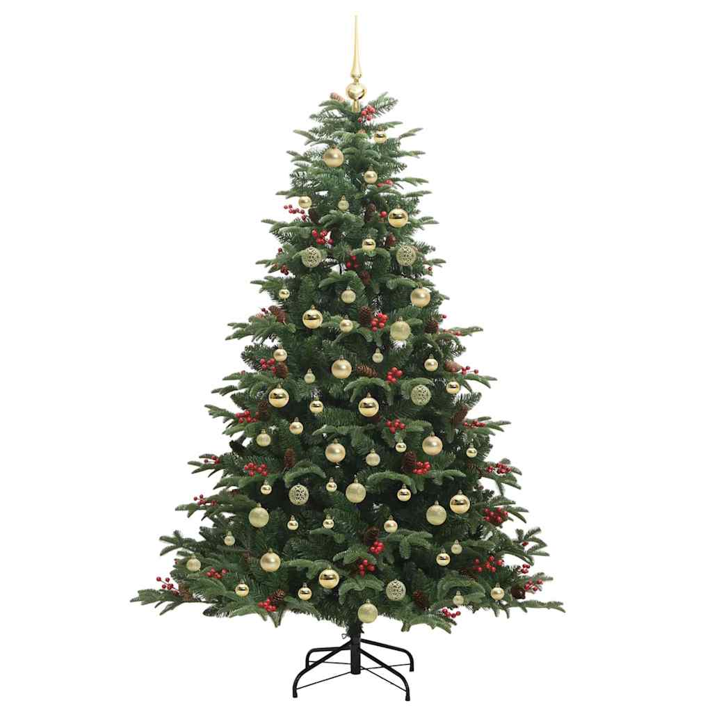 Sapin de Noël artificiel Vert 180 cm PVC, métal et plastique - XIOS