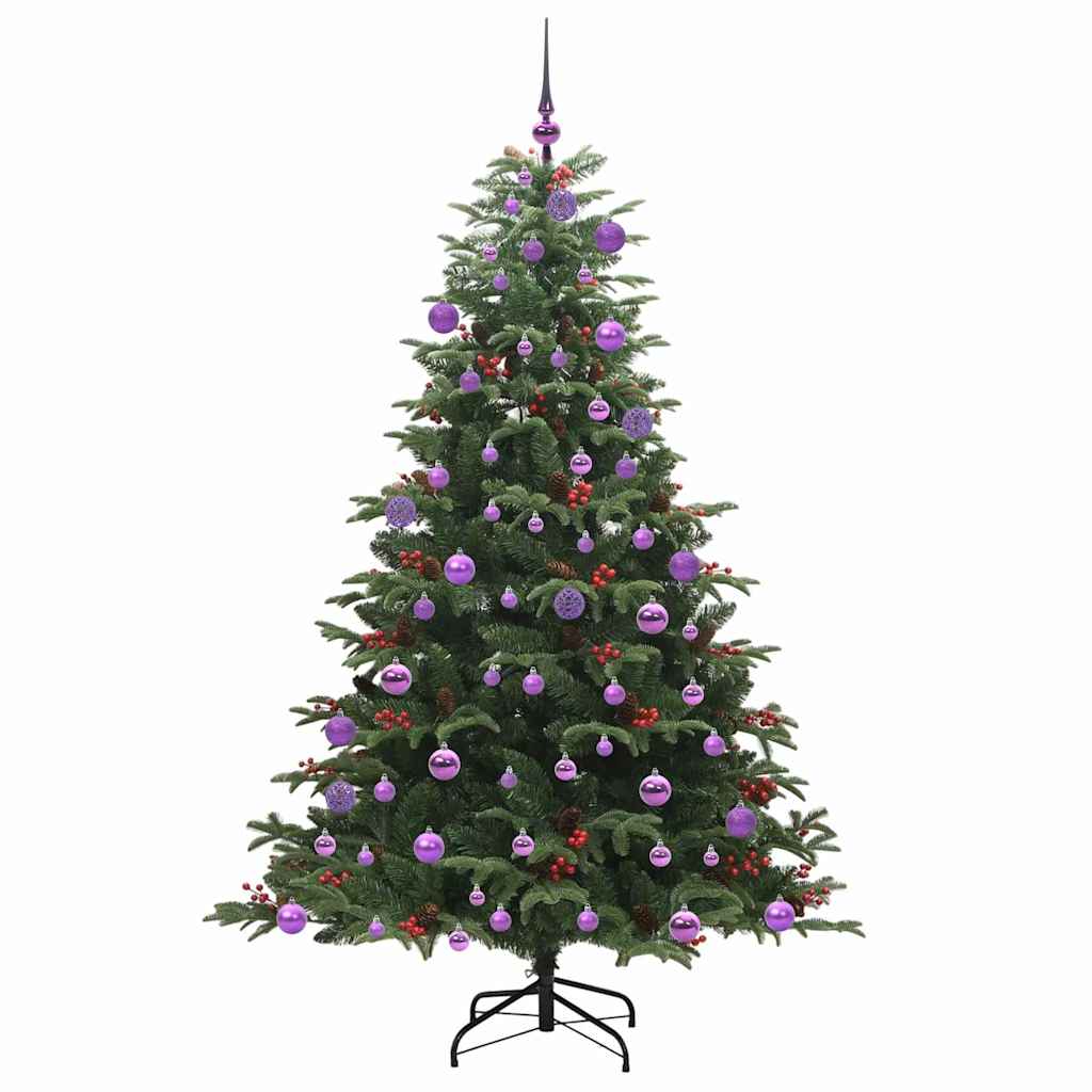 Sapin de Noël artificiel Vert 180 cm PVC, métal et plastique - XIOS