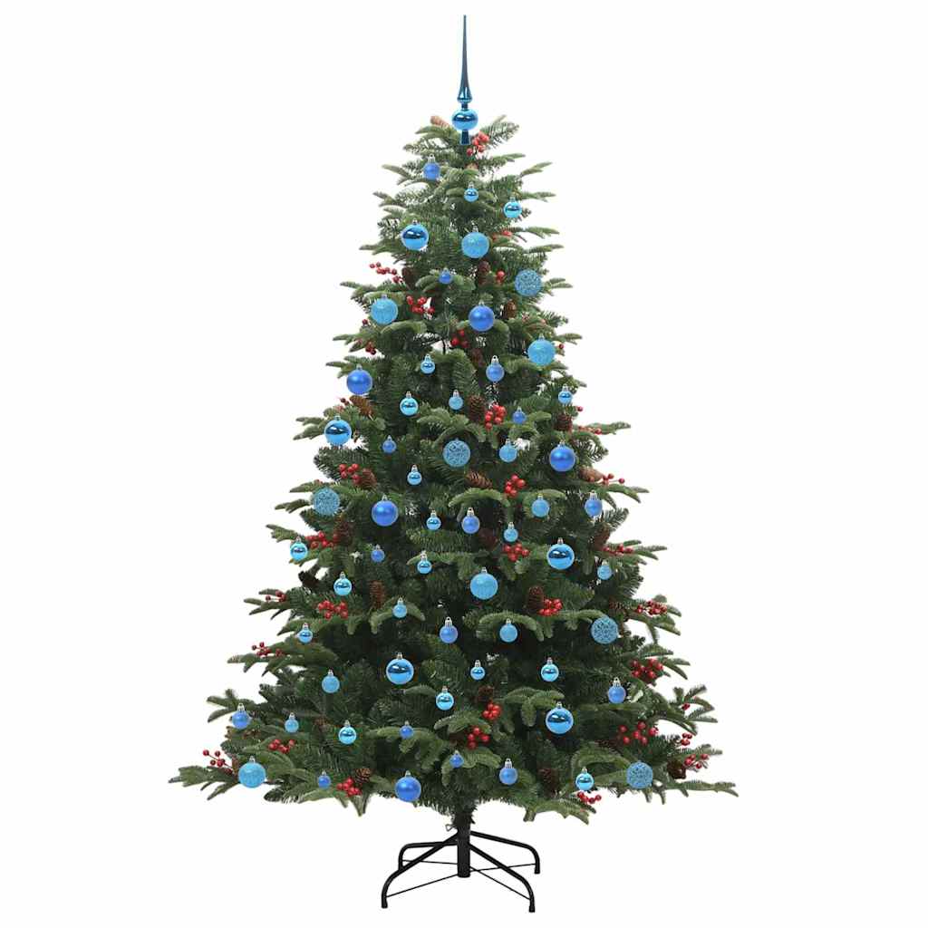 Sapin de Noël artificiel Vert 180 cm PVC, métal et plastique - XIOS