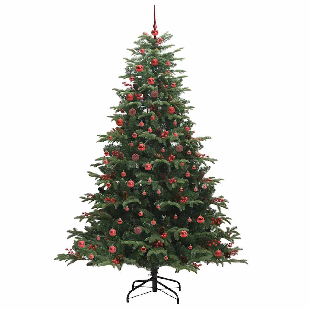 Sapin de Noël artificiel Vert 210 cm PVC, métal et plastique - XIOS