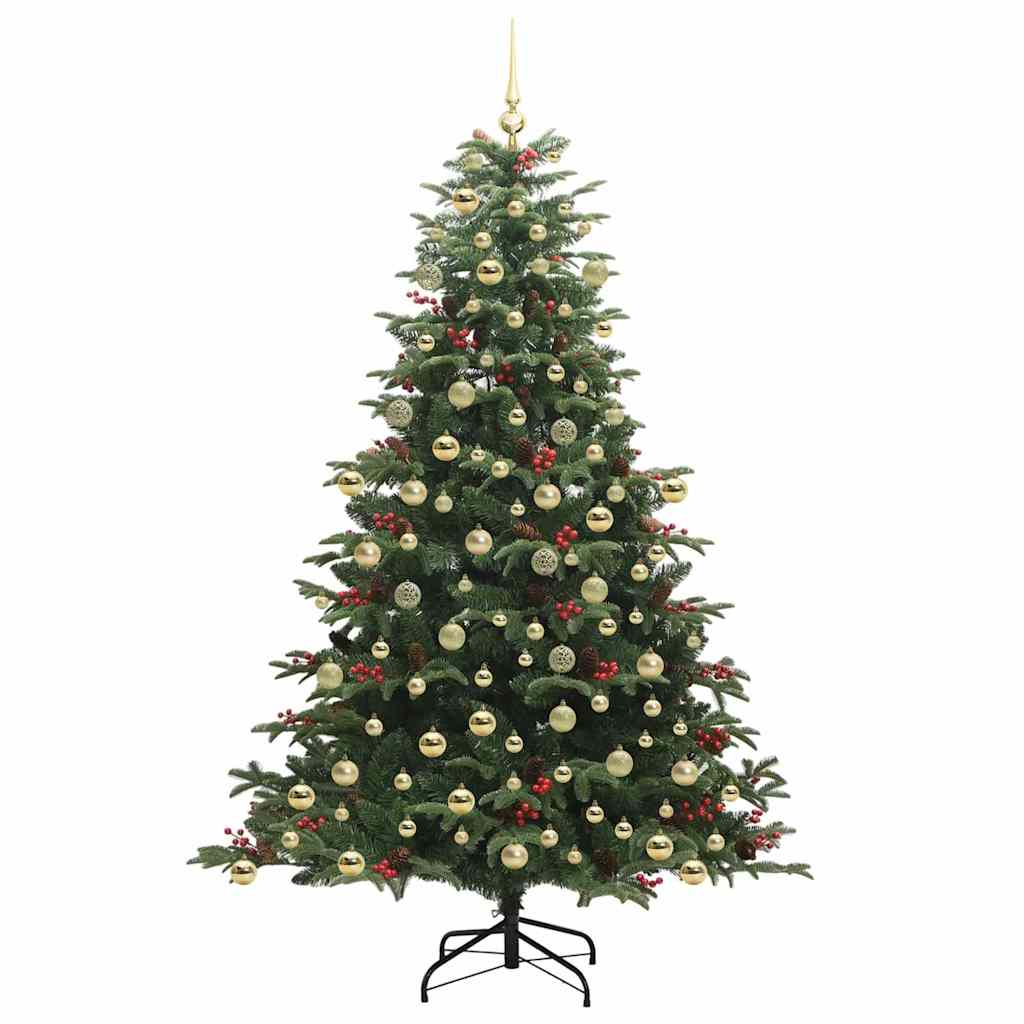 Sapin de Noël artificiel Vert 210 cm PVC, métal et plastique - XIOS