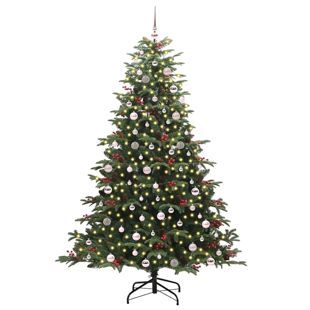 Sapin de Noël artificiel Vert 240 cm PVC, métal et plastique - XIOS