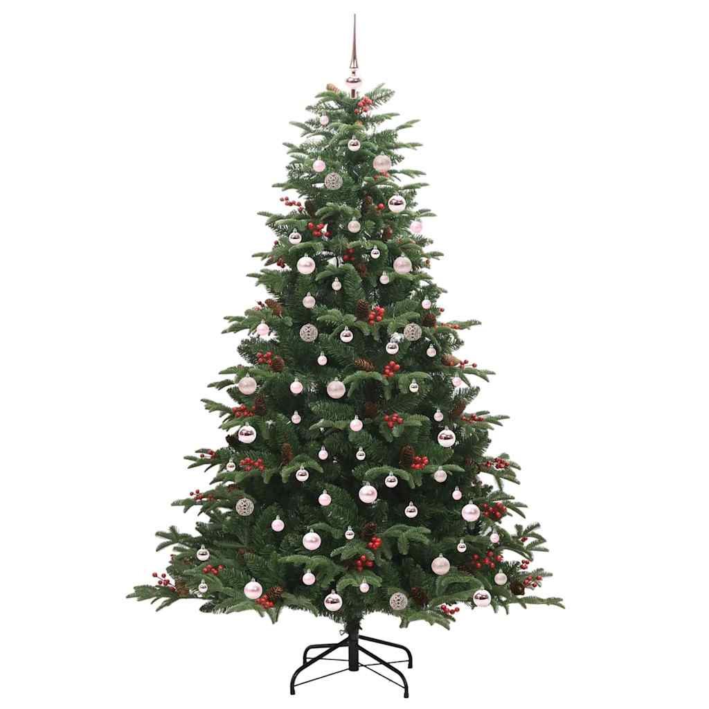 Sapin de Noël artificiel Vert 240 cm PVC, métal et plastique - XIOS